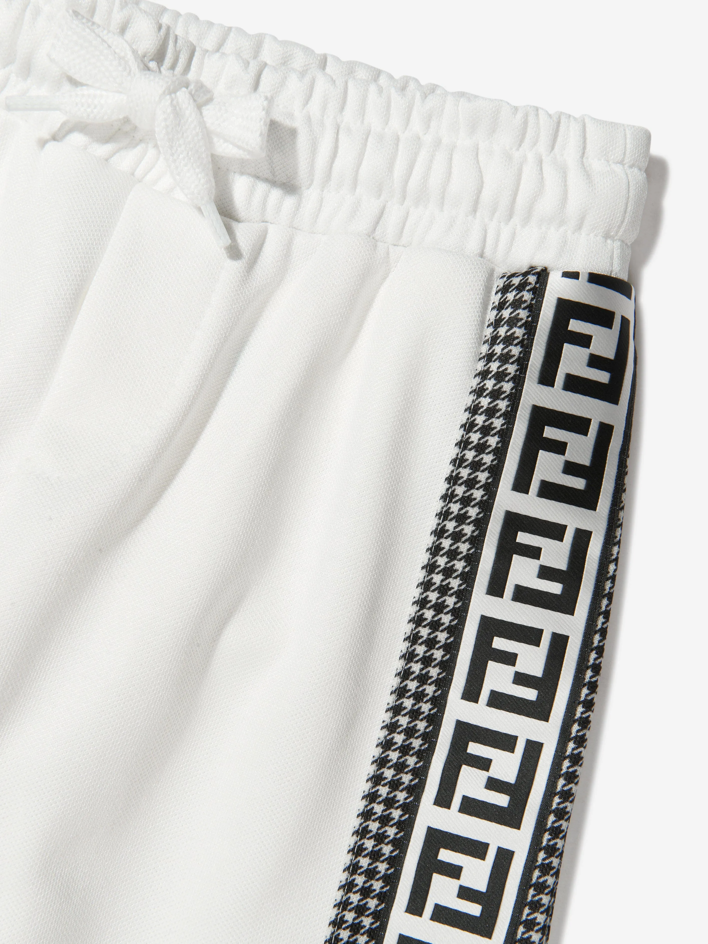 Fendi Kids - Boys Colour Block Dogtooth Joggers | Childsplay Clothing