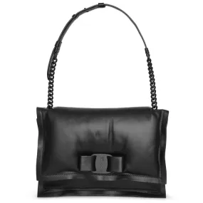 Ferragamo Viva bow bag black