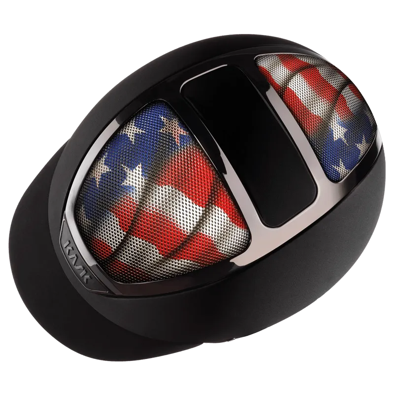 Flag Star Lady Chrome Riding Helmet by KASK