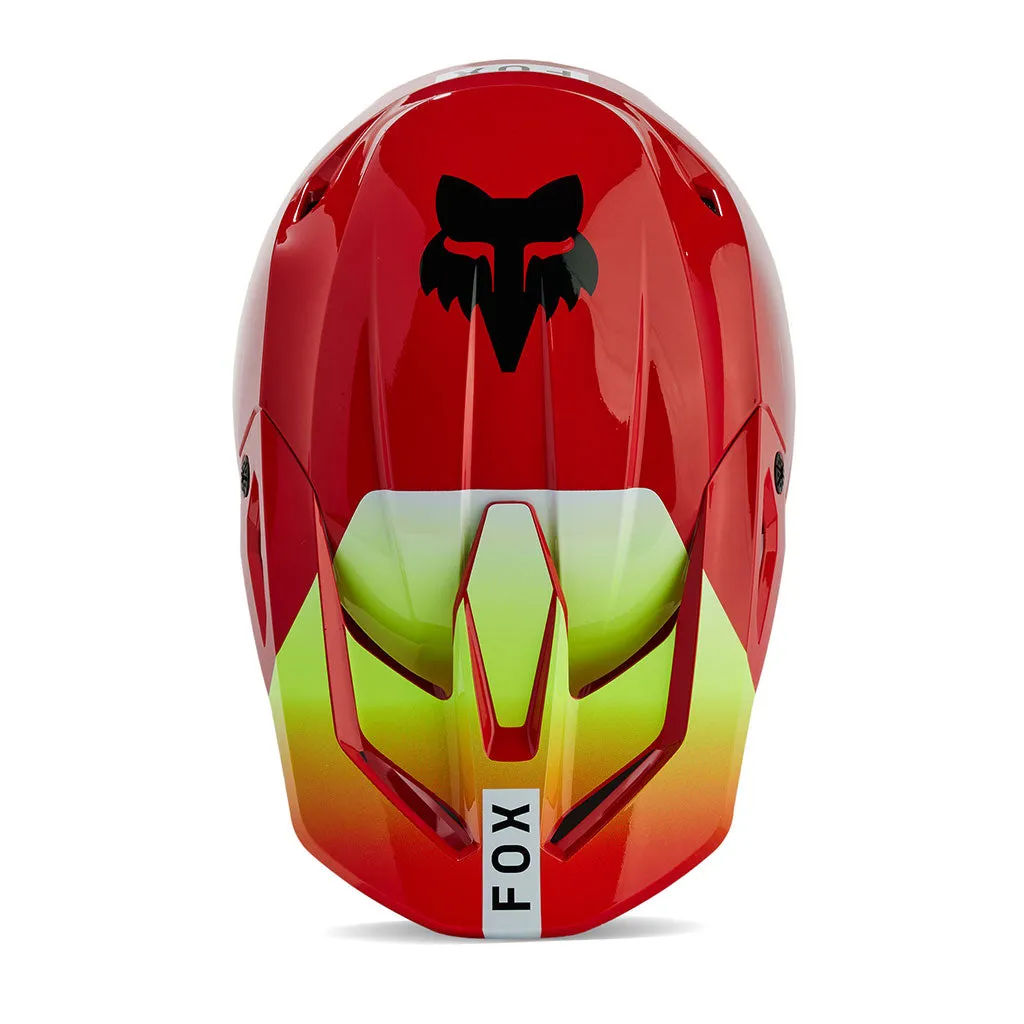 Fox - 2024 V1 Ballast Flo Red/Yellow Helmet