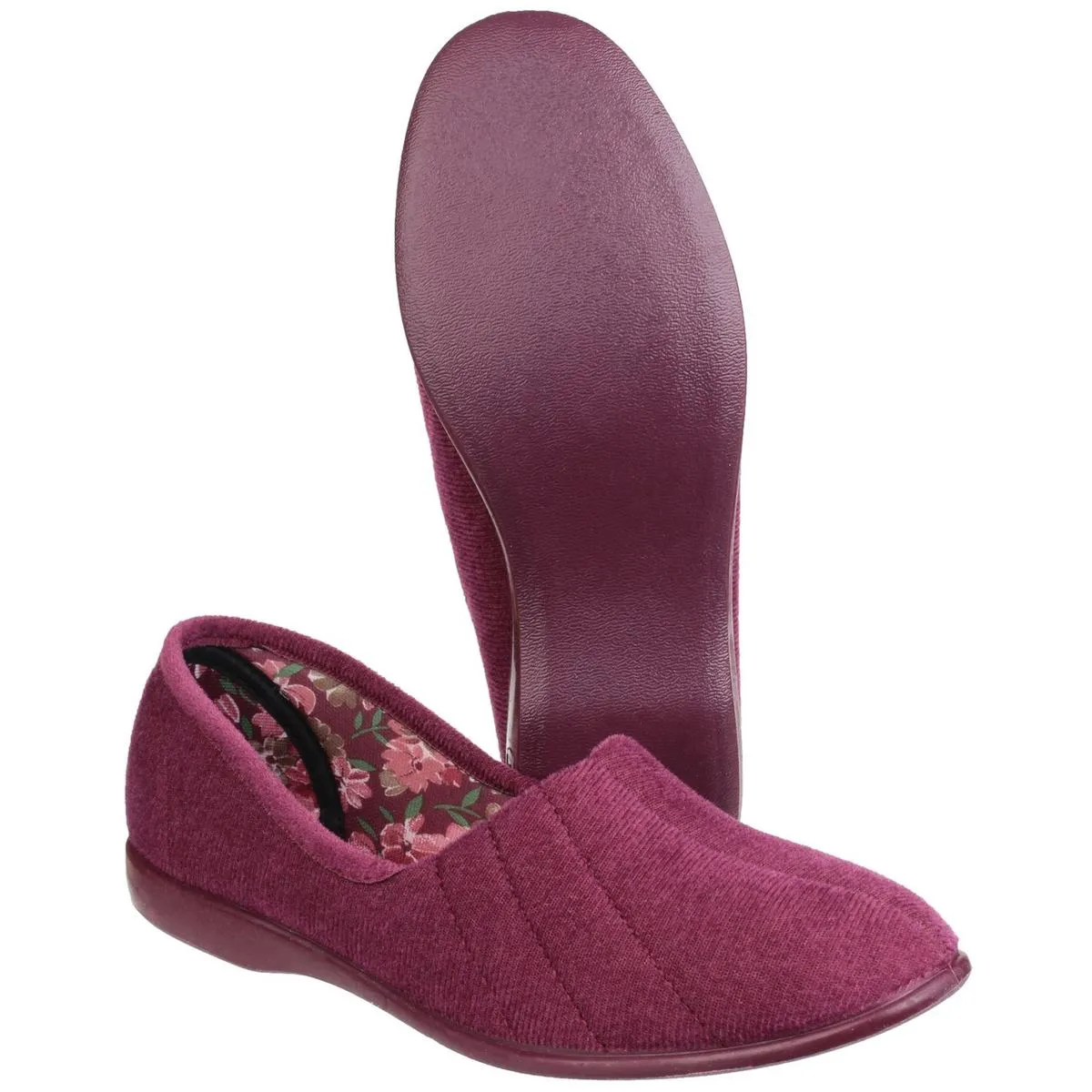 GBS Audrey Ladies Slipper Heather