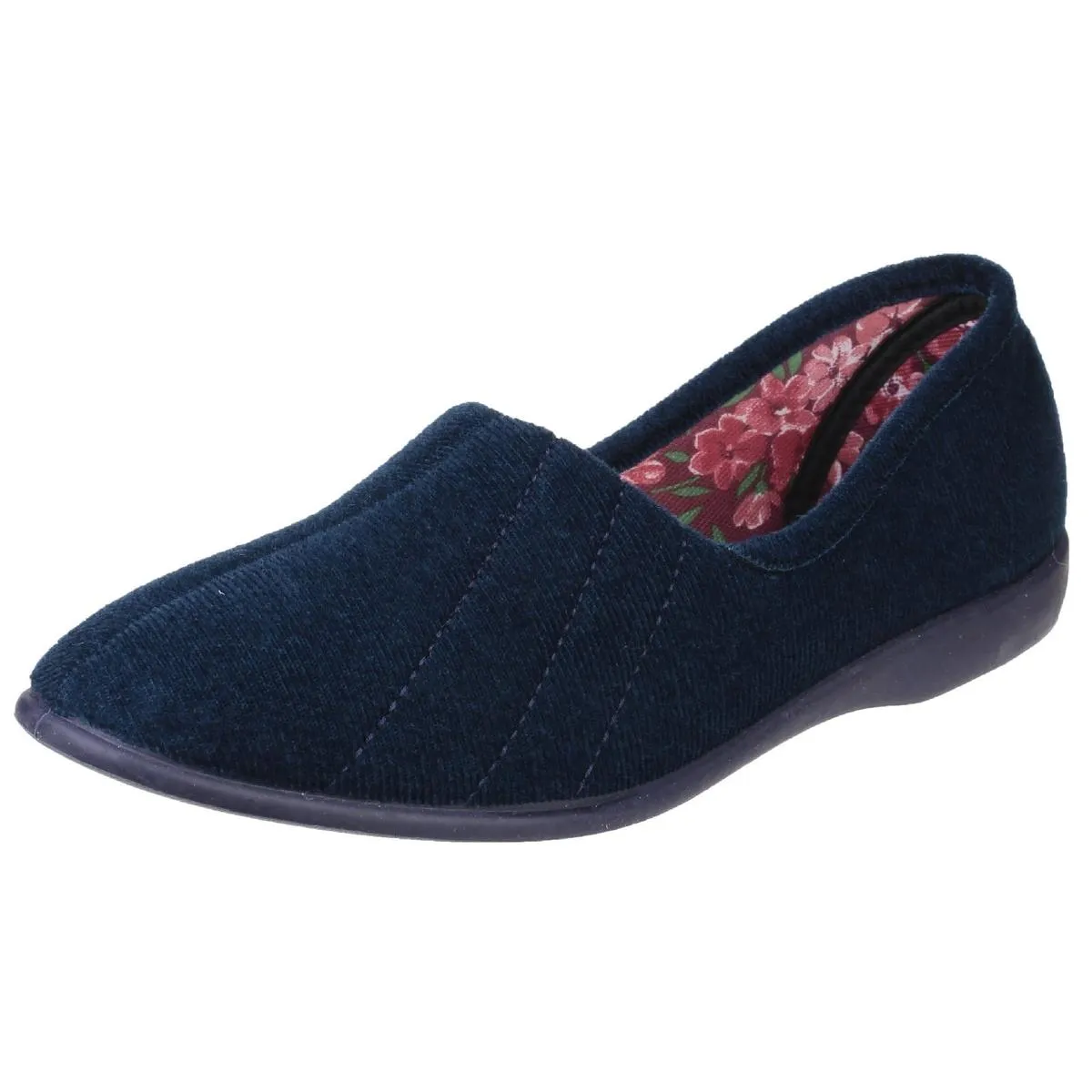 GBS Audrey Ladies Slipper Navy