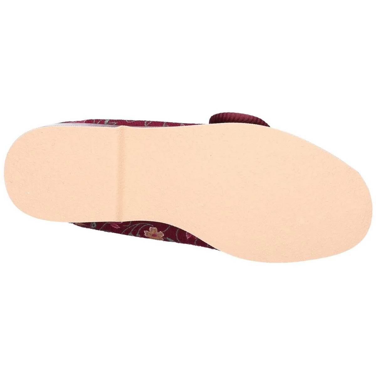 GBS Bella Ladies Wide Fit Slipper Wine