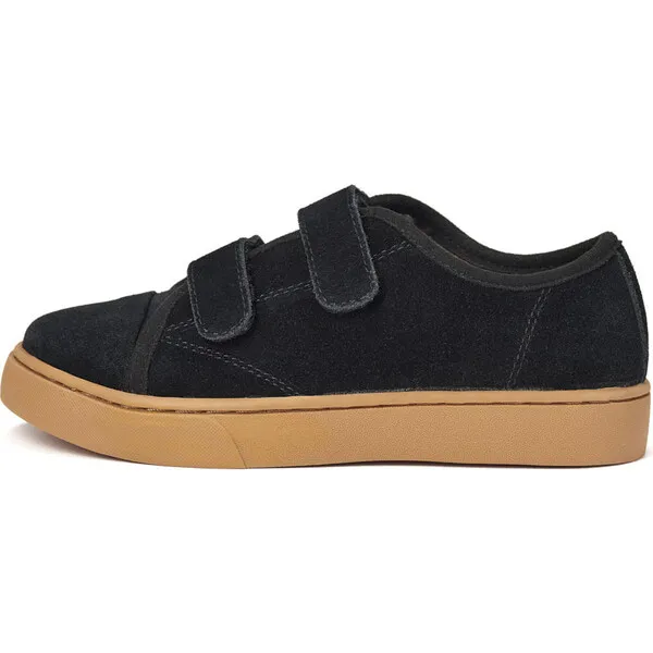 GENTS by Age of Innocence Robby 2.0 Flat Sole Double Strap Sneakers, Black