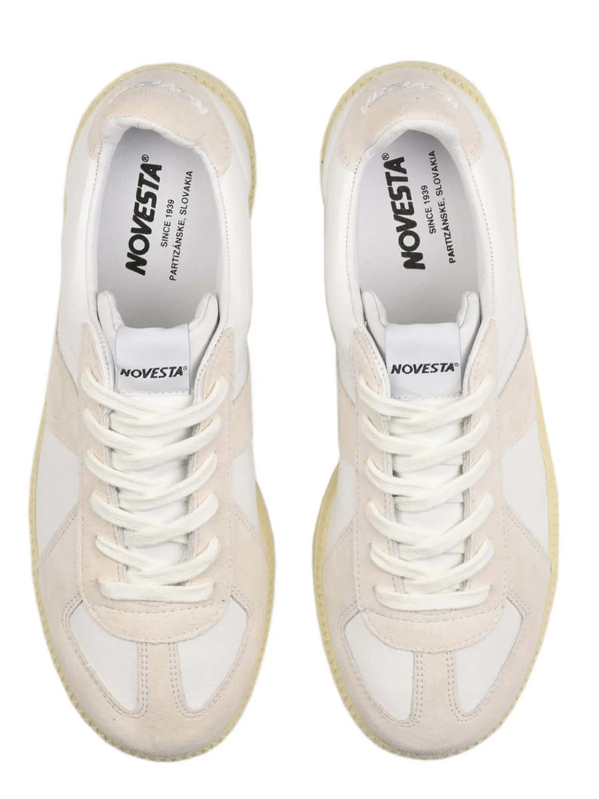 German Army Trainer sneakers - White/Ecru