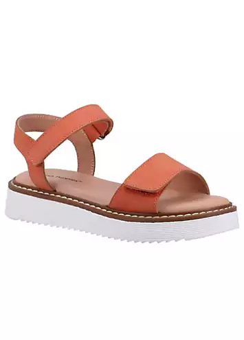 Girls Orange Mini Cassie Sandals by Hush Puppies | Look Again