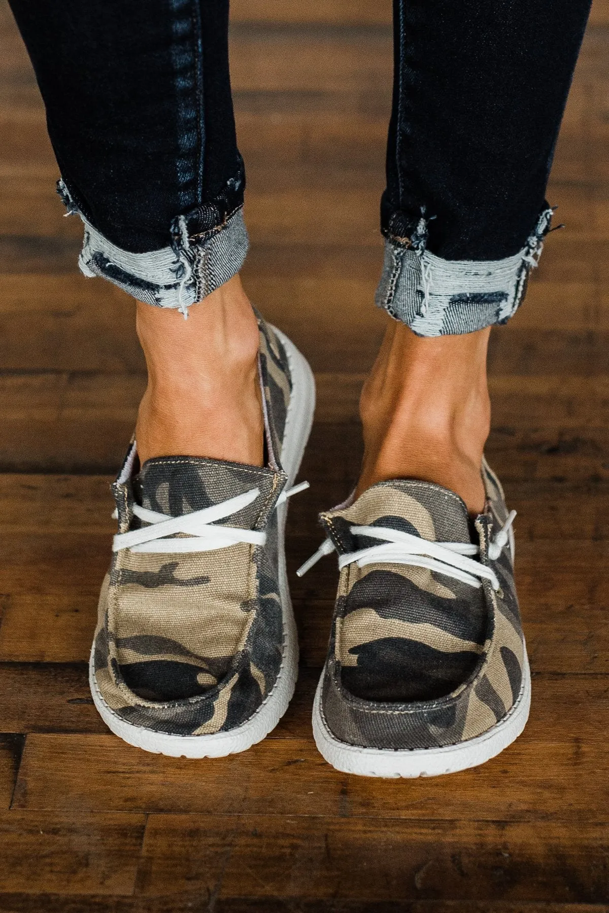 Gypsy Jazz Hooray Sneakers- Camo