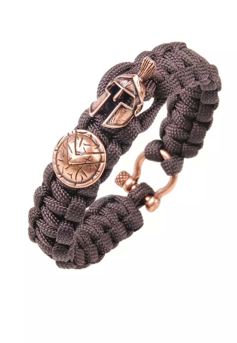 HAPPY FRIDAYS Helmet Shield Paracord Bracelet QNW2472