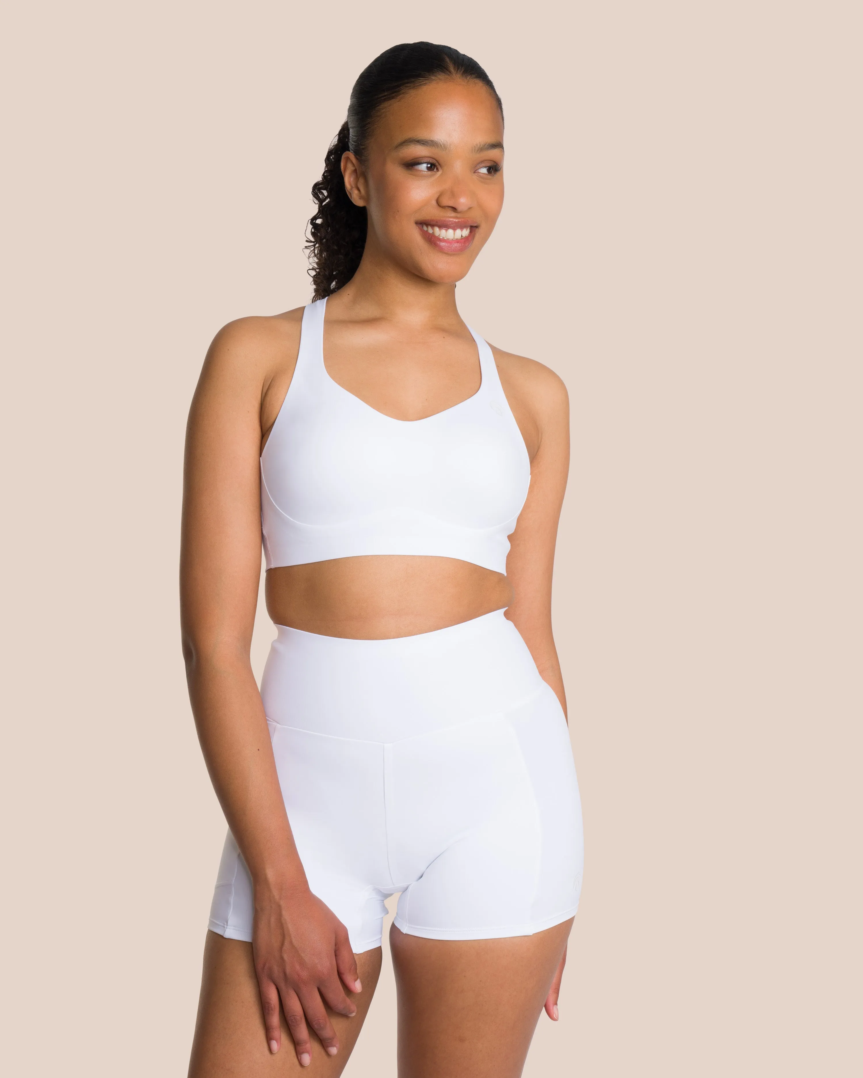 Hope Short Set - White