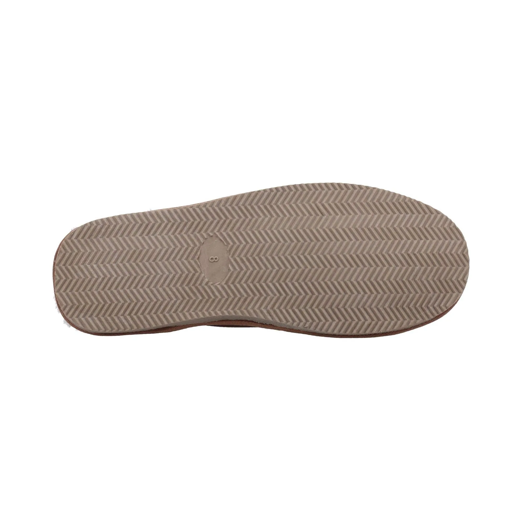 Hush Puppies Coady Leather Slipper - Tan