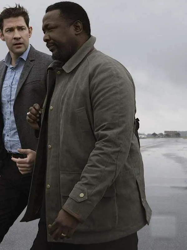 James Greer Tom Clancy's Jack Ryan Suede Leather Jacket