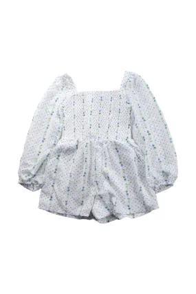 Janie & Jack Long Sleeve Romper 4T