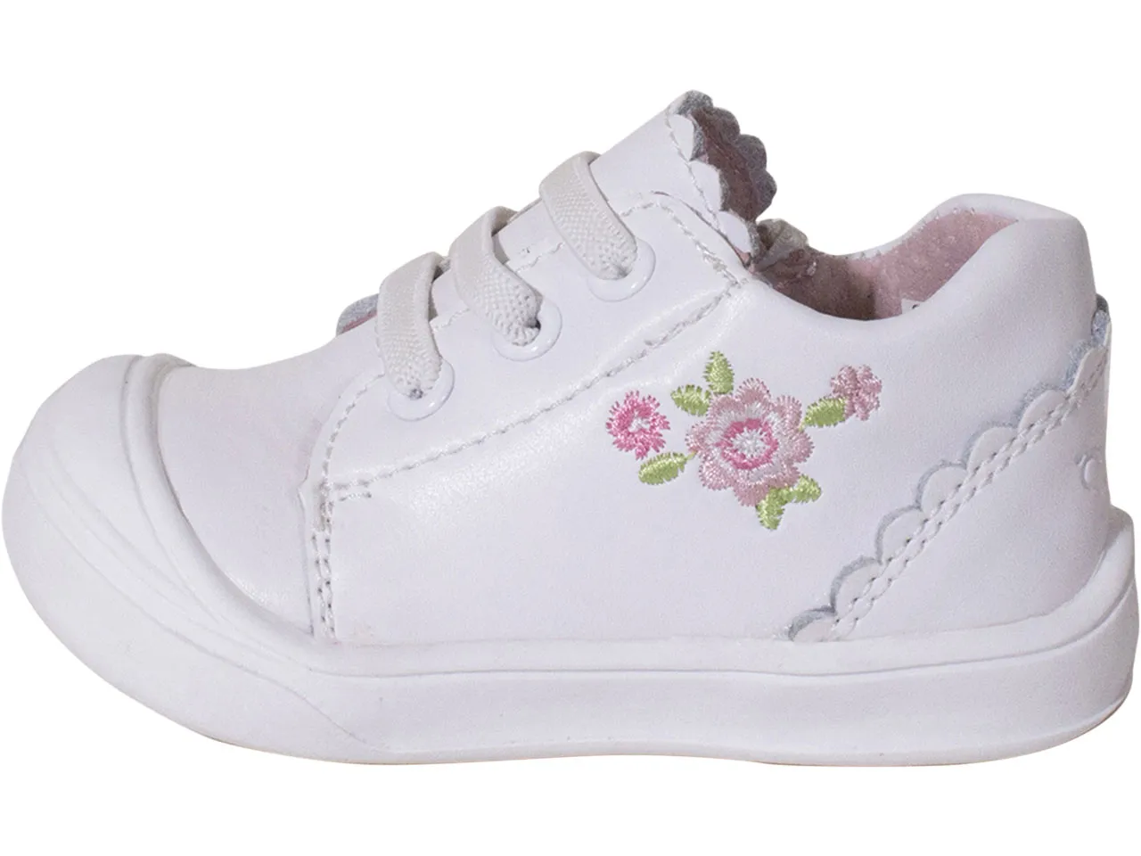 Josmo Smart Step Infant Girl's Sneakers White Sz: 3 Infant ST85124E