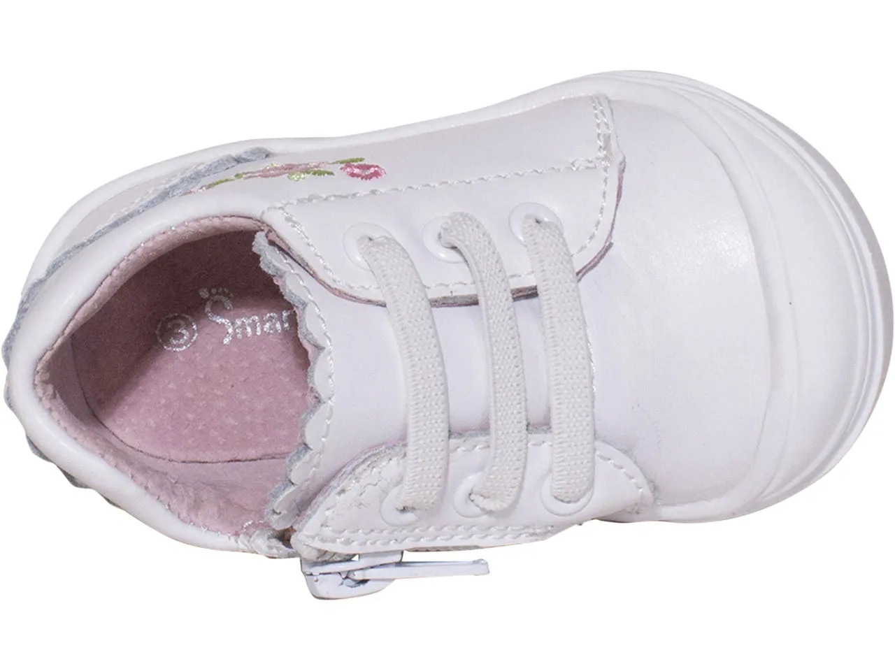 Josmo Smart Step Infant Girl's Sneakers White Sz: 3 Infant ST85124E