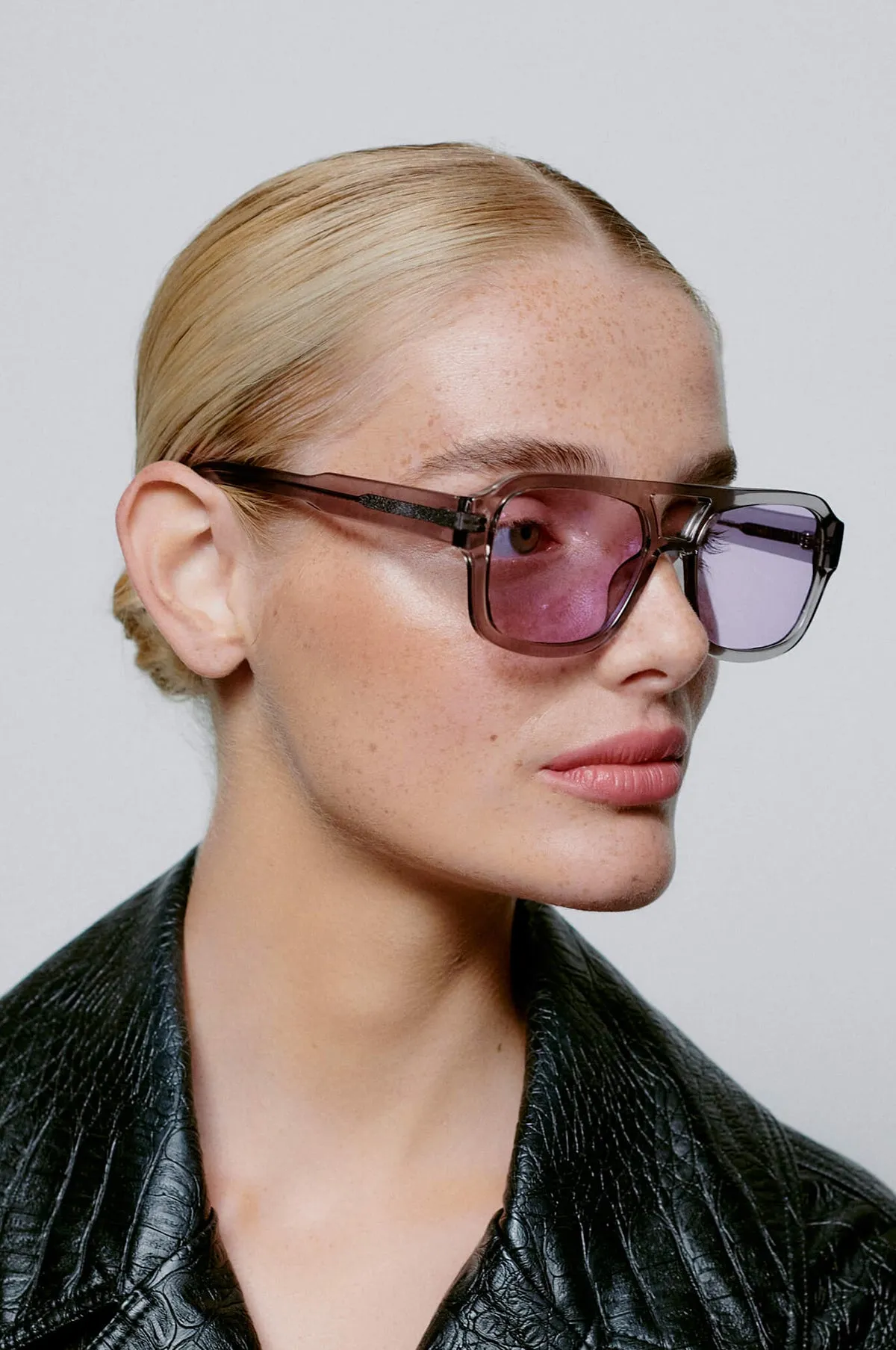 Kaya Sunglasses Grey Transparent