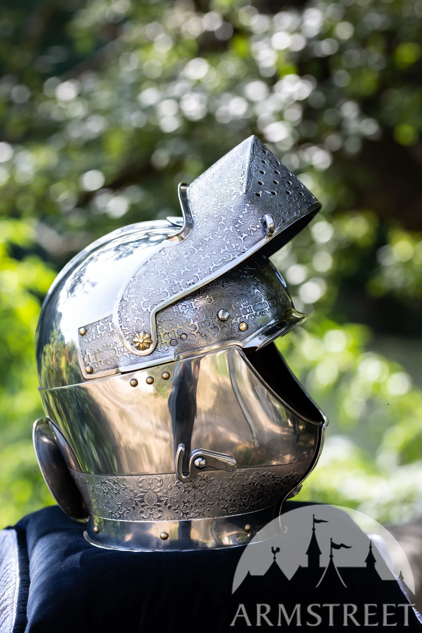 Knight Helmet “Armet a Rondolle”