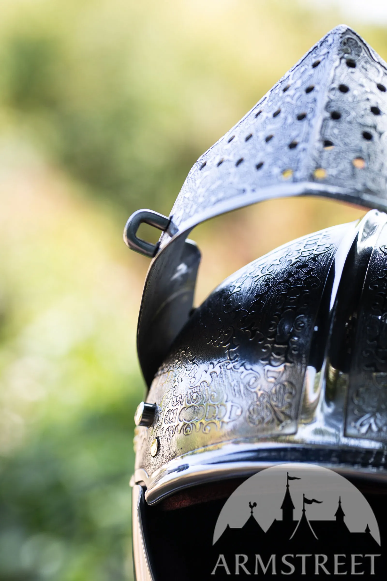 Knight Helmet “Armet a Rondolle”