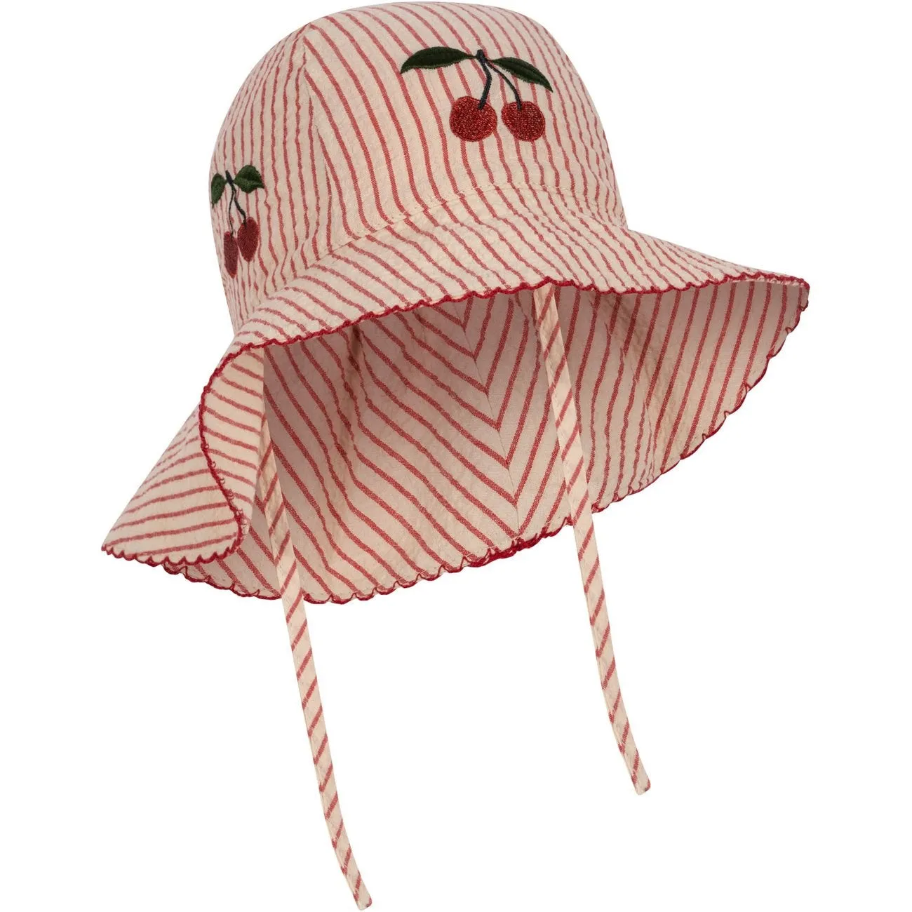 Konges Sljd Ellie Sun Hat Amour Stripe