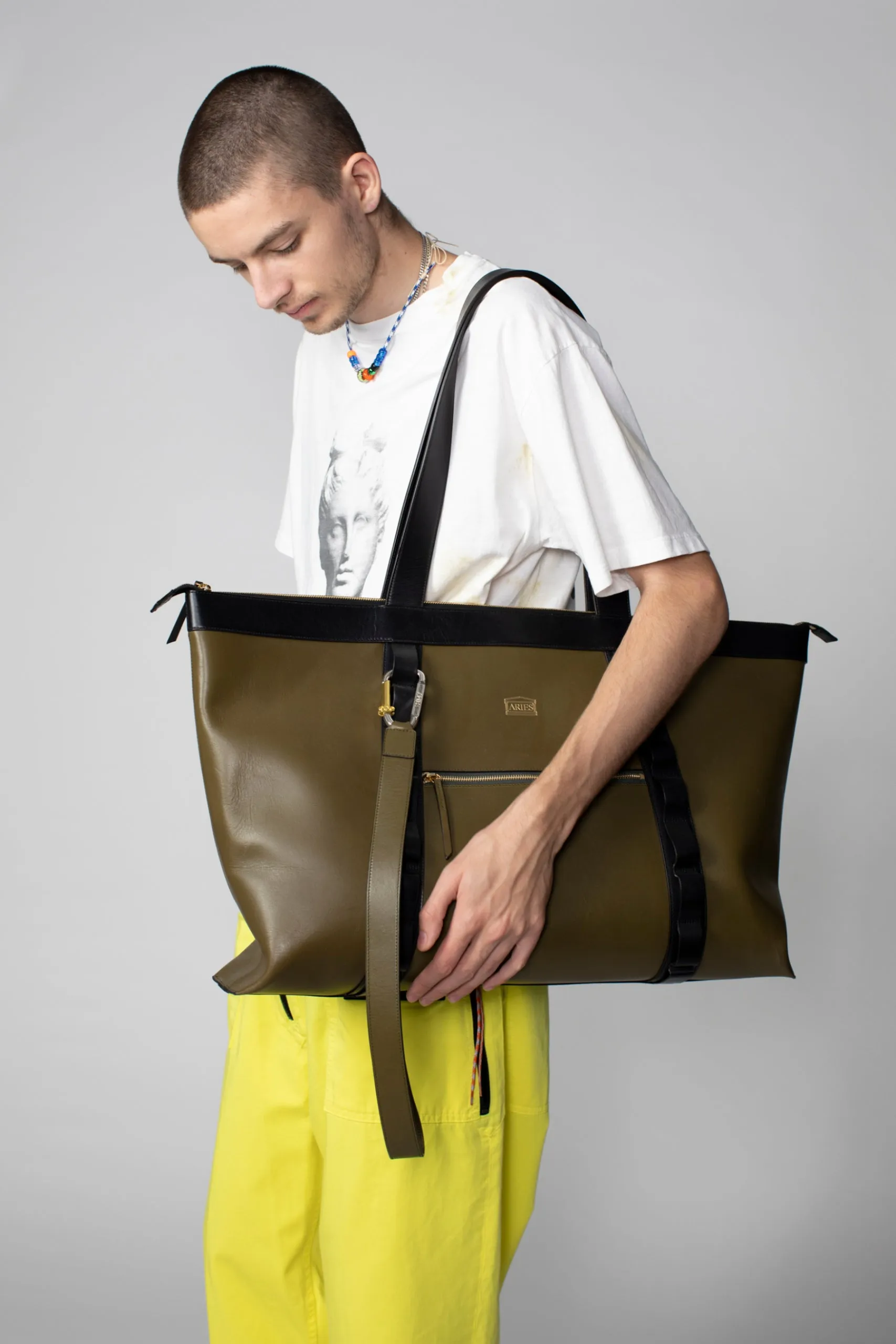 Leather Shopper Bag