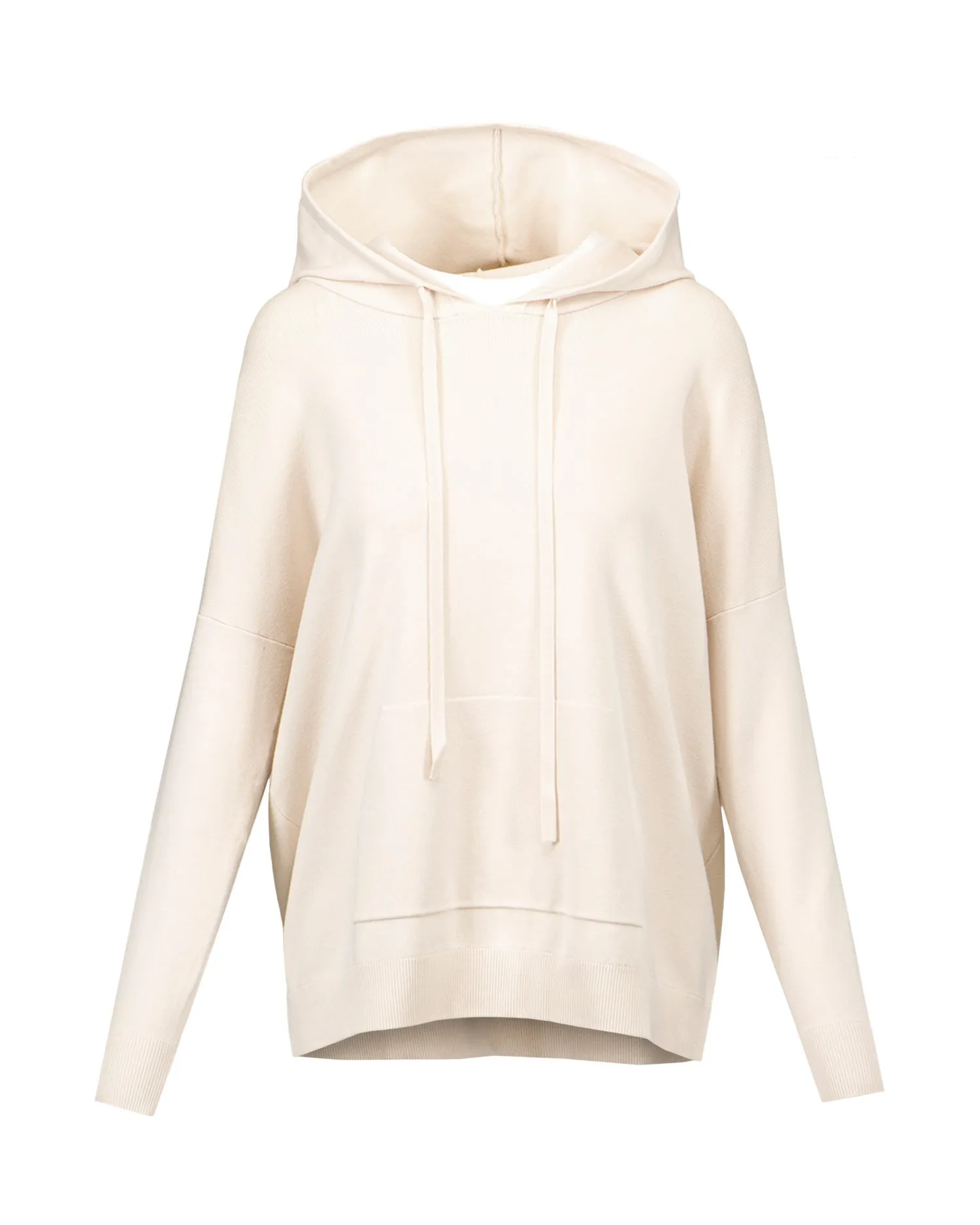 LIVE THE PROCESS Oversized Knit hoodie 837-q3-mother-of-pearl