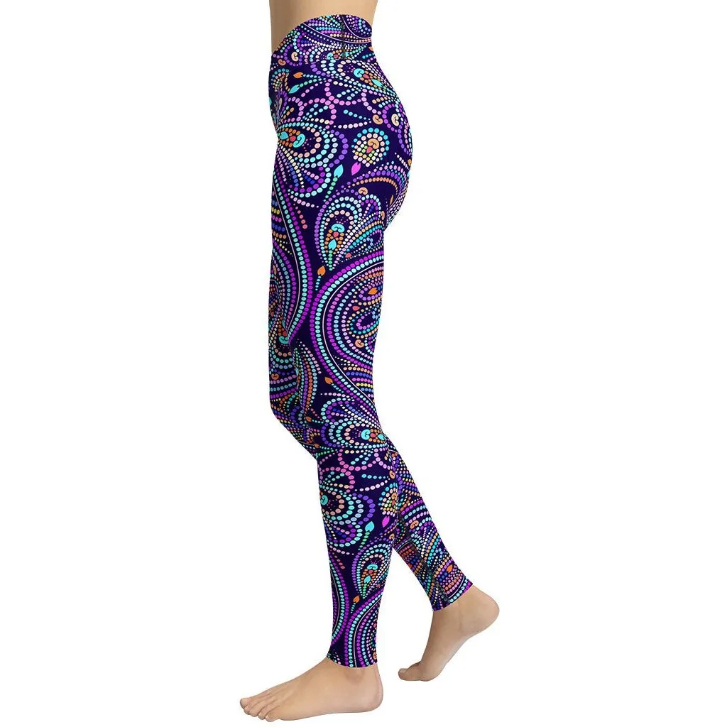 Lovely Mosaic Yoga Leggings