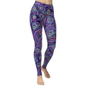 Lovely Mosaic Yoga Leggings