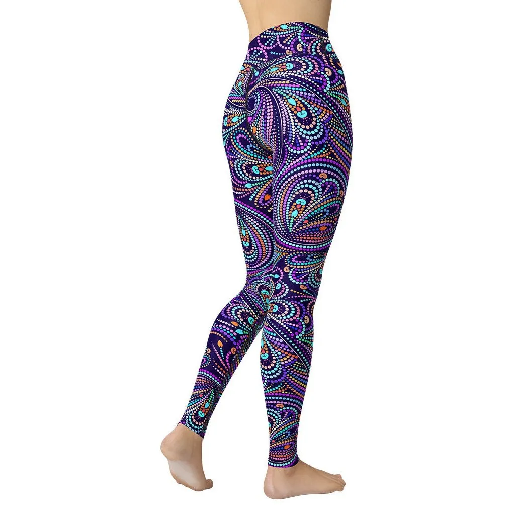 Lovely Mosaic Yoga Leggings