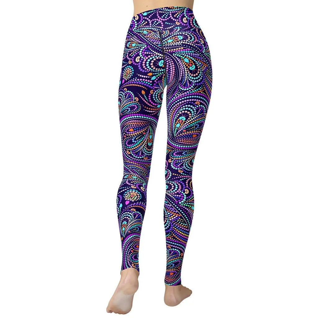 Lovely Mosaic Yoga Leggings