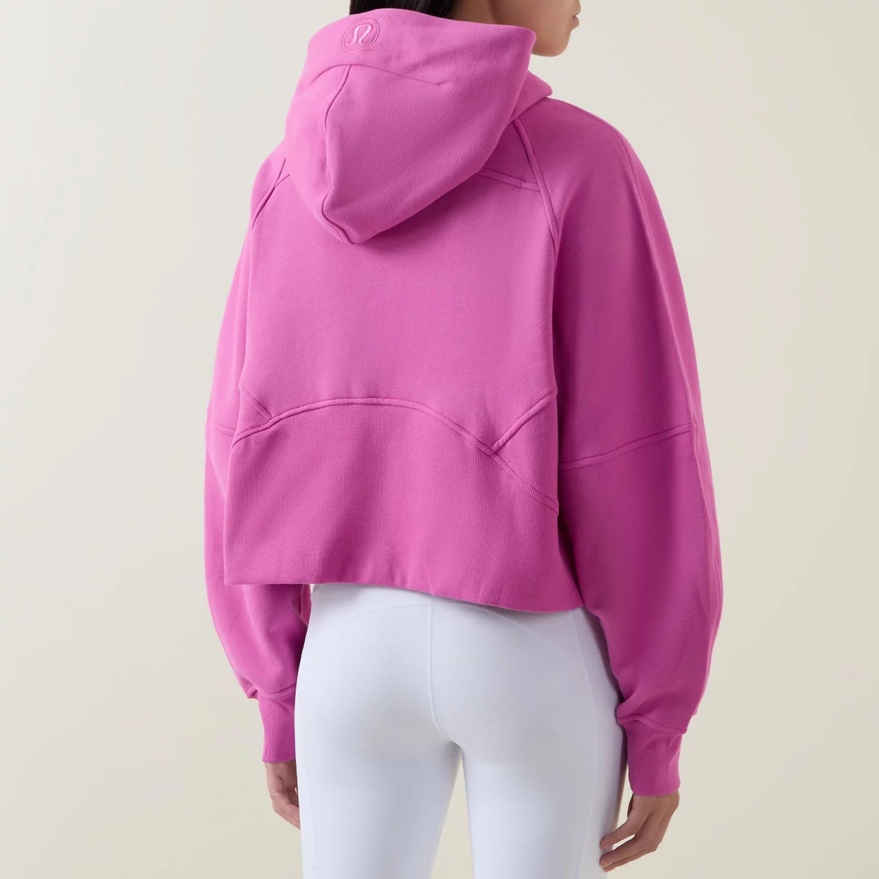 LULULEMON Scuba Oversized Half-Zip Hoodie - Pow Pink Tone