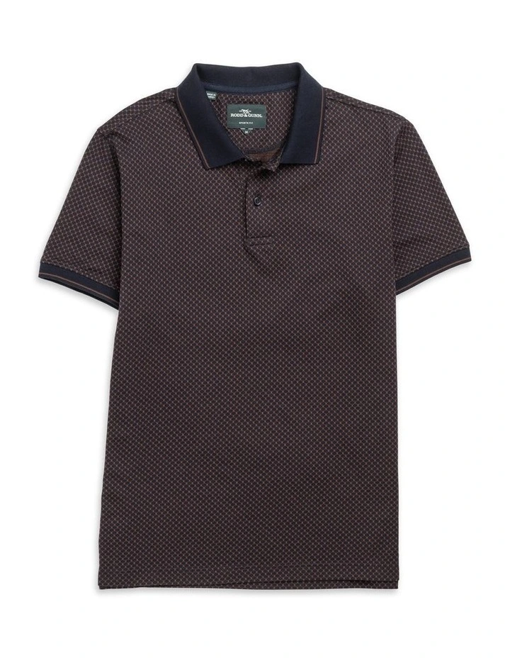 Lynden Sports Fit Polo in Midnight