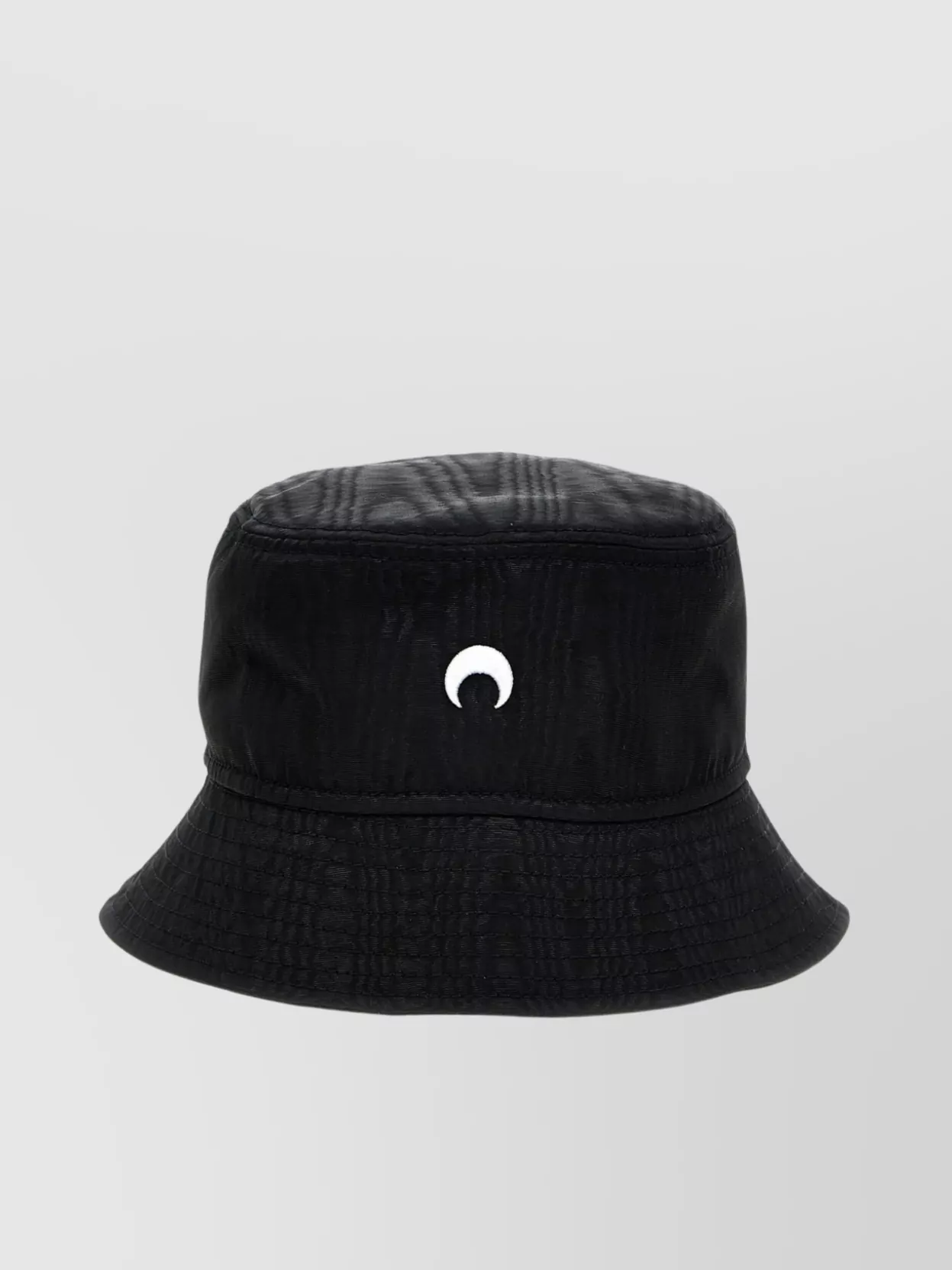 Marine Serre   Bucket hat brimmed logo embroidery