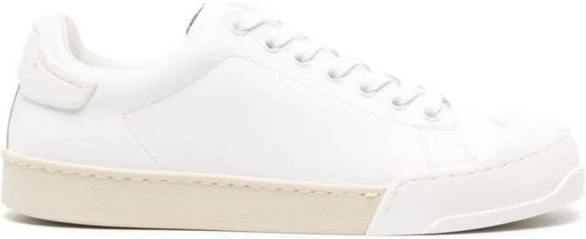 Marni Dada Bumper leather sneakers White