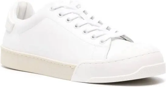 Marni Dada Bumper leather sneakers White