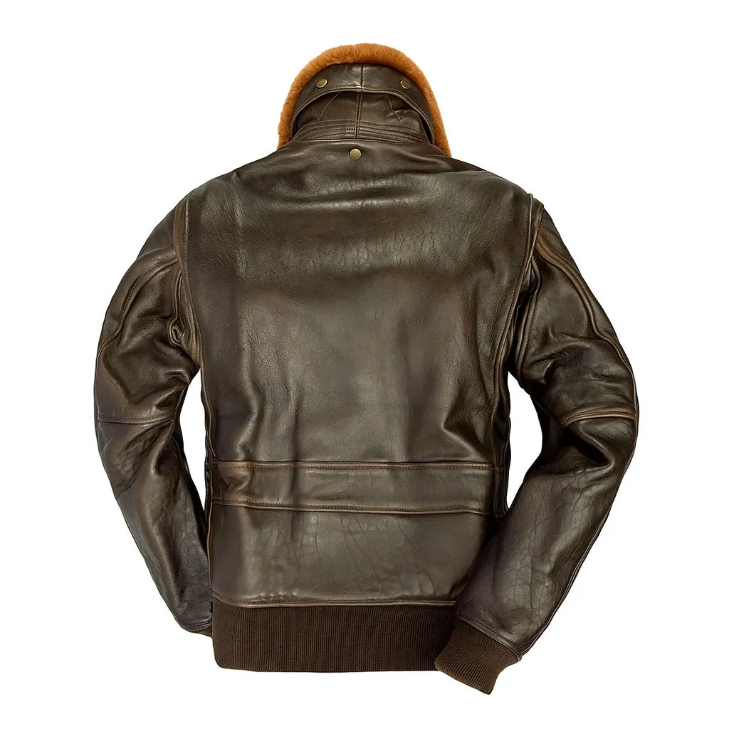 Men's Genuine Lambskin Leather G-1 Jacket | Cockpit USA