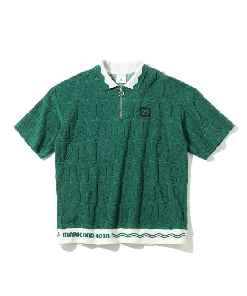 Men's Fader Pile Polo Green