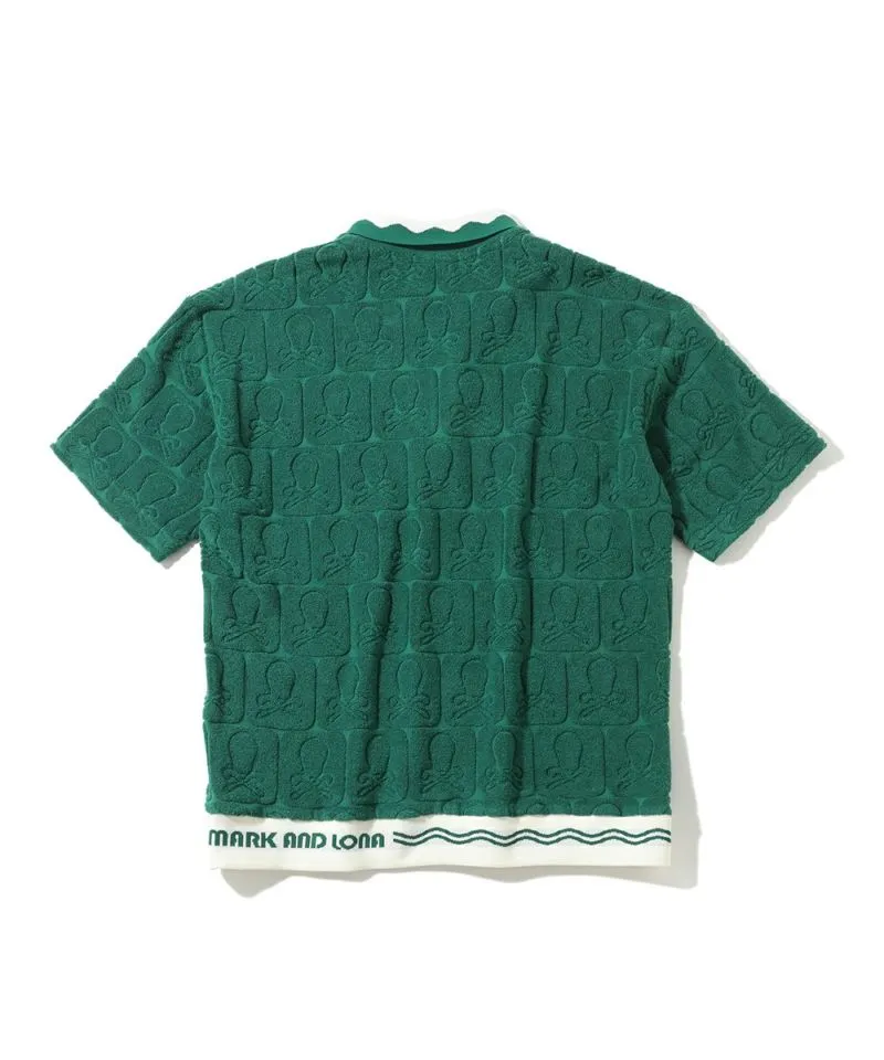 Men's Fader Pile Polo Green