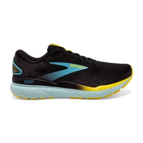 Men's Ghost 16 Running Shoe - Black/Forged Iron/Blue - Regular (D)