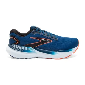 Men's Glycerin GTS 21 Running Shoe - Blue Opal/Black/Nasturtium - Wide (2E)