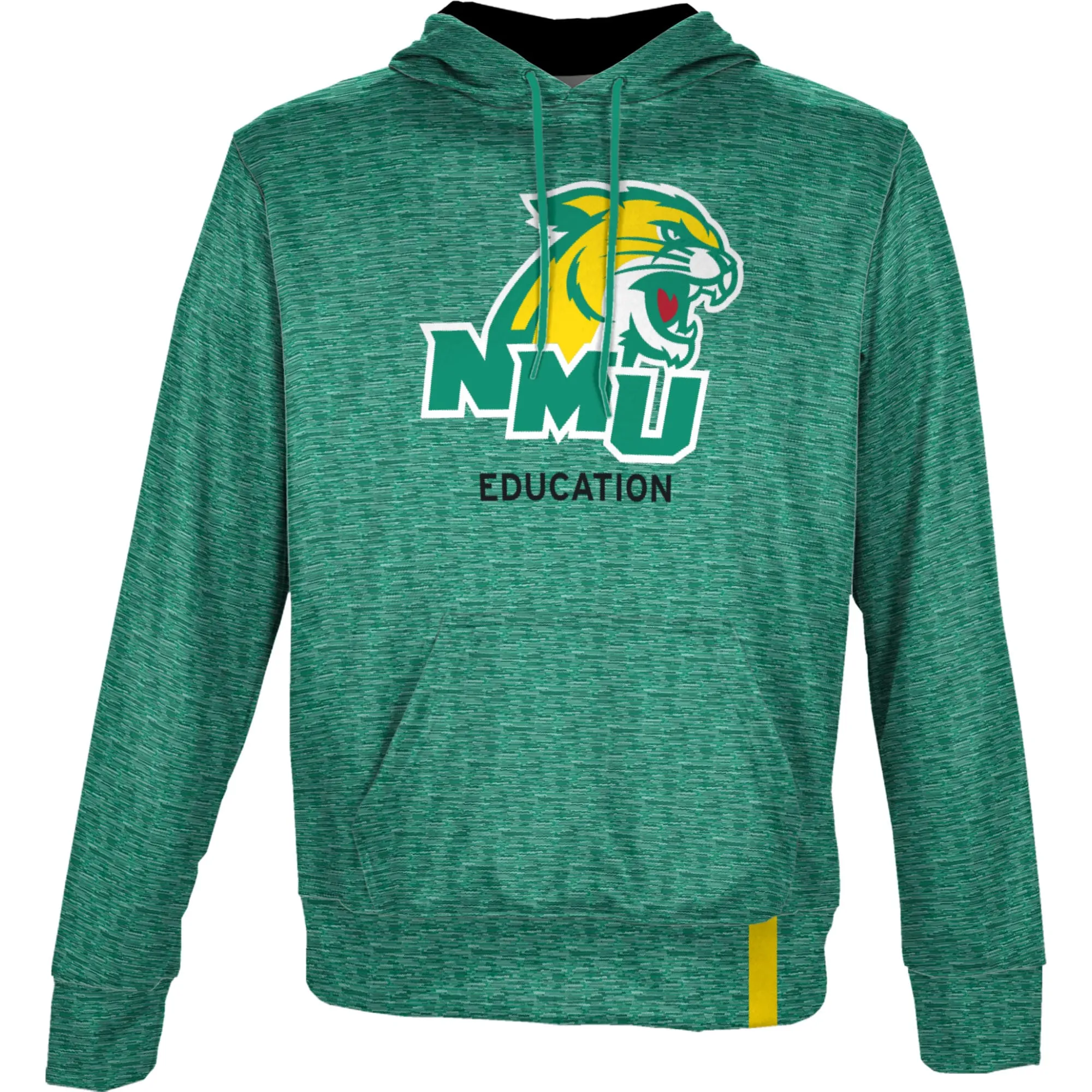 Men's ProSphere Green Northern Michigan Wildcats Education Name Drop Pullover Hoodie