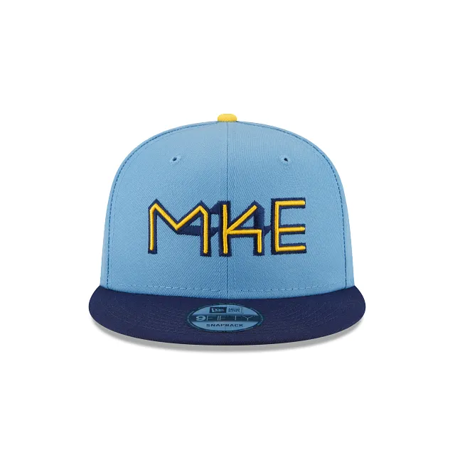 Milwaukee Brewers City Connect 9FIFTY Snapback Hat