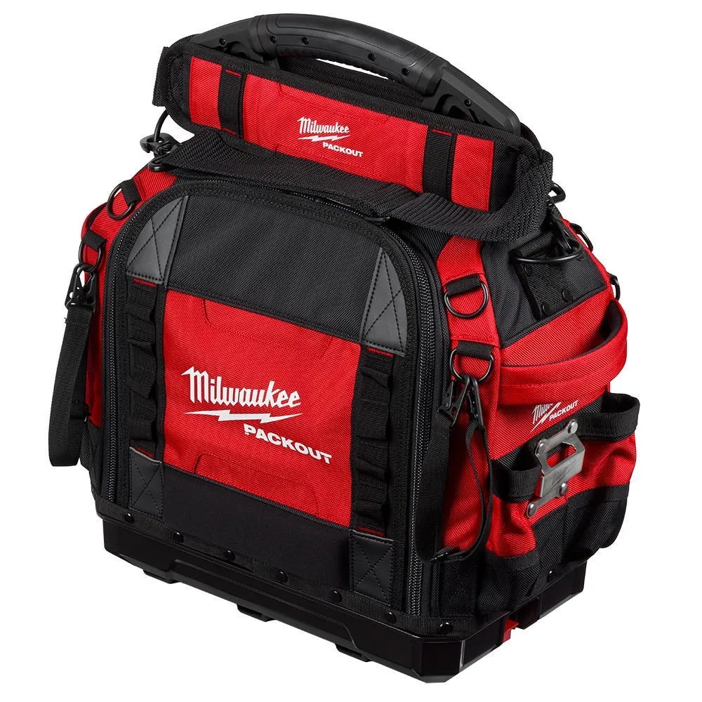 Milwaukee PACKOUT 15" Structured Bag & 26 Pocket Backpack Bundle