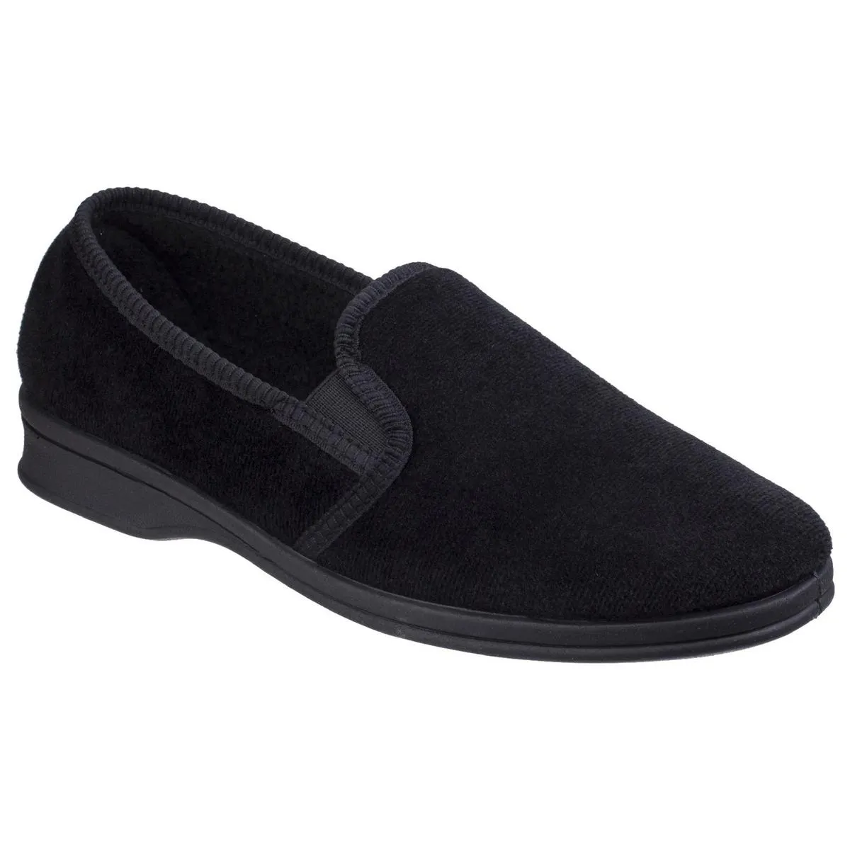 Mirak Shepton Slip On Slipper Black