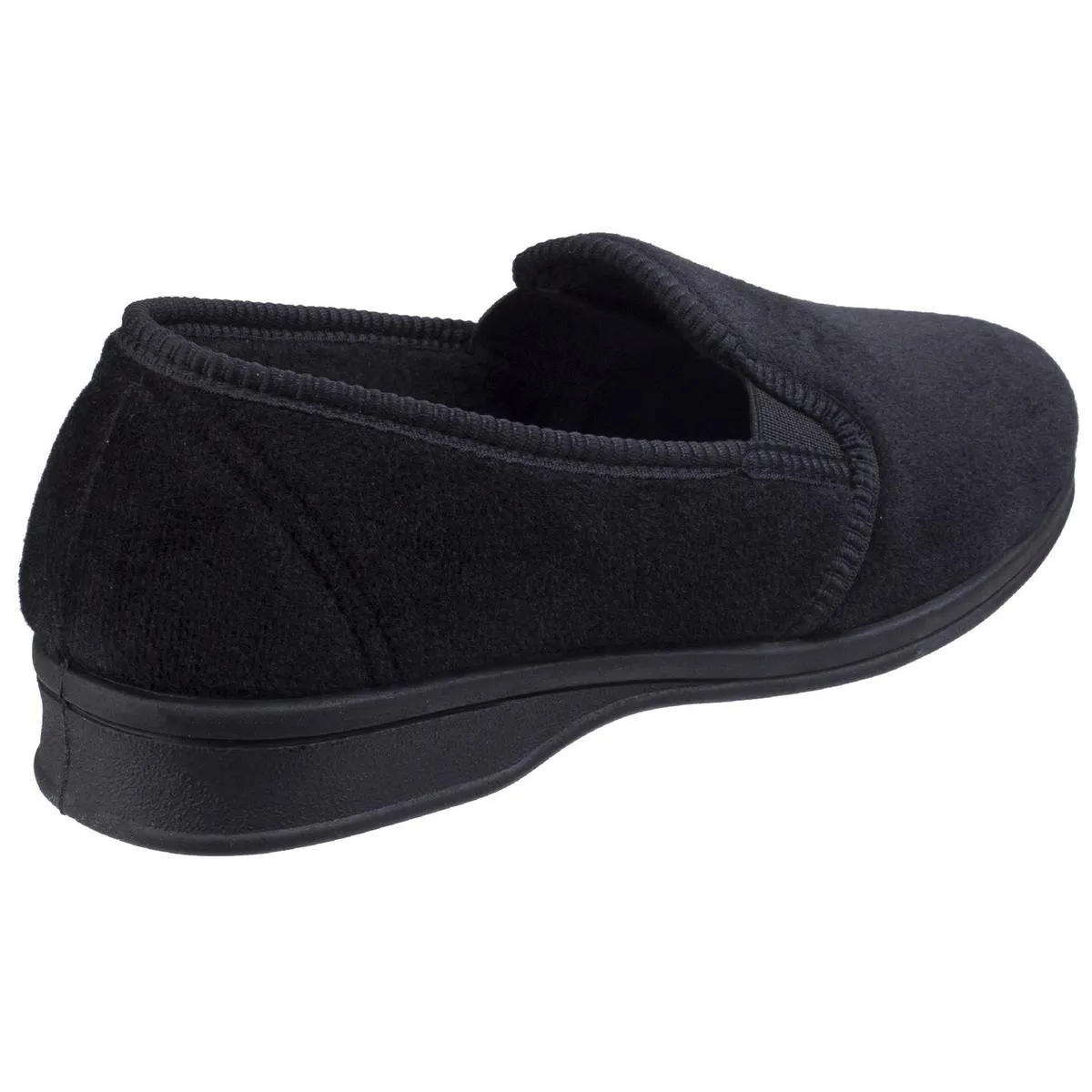 Mirak Shepton Slip On Slipper Black