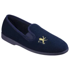 Mirak Spider Warminster Slipper Navy