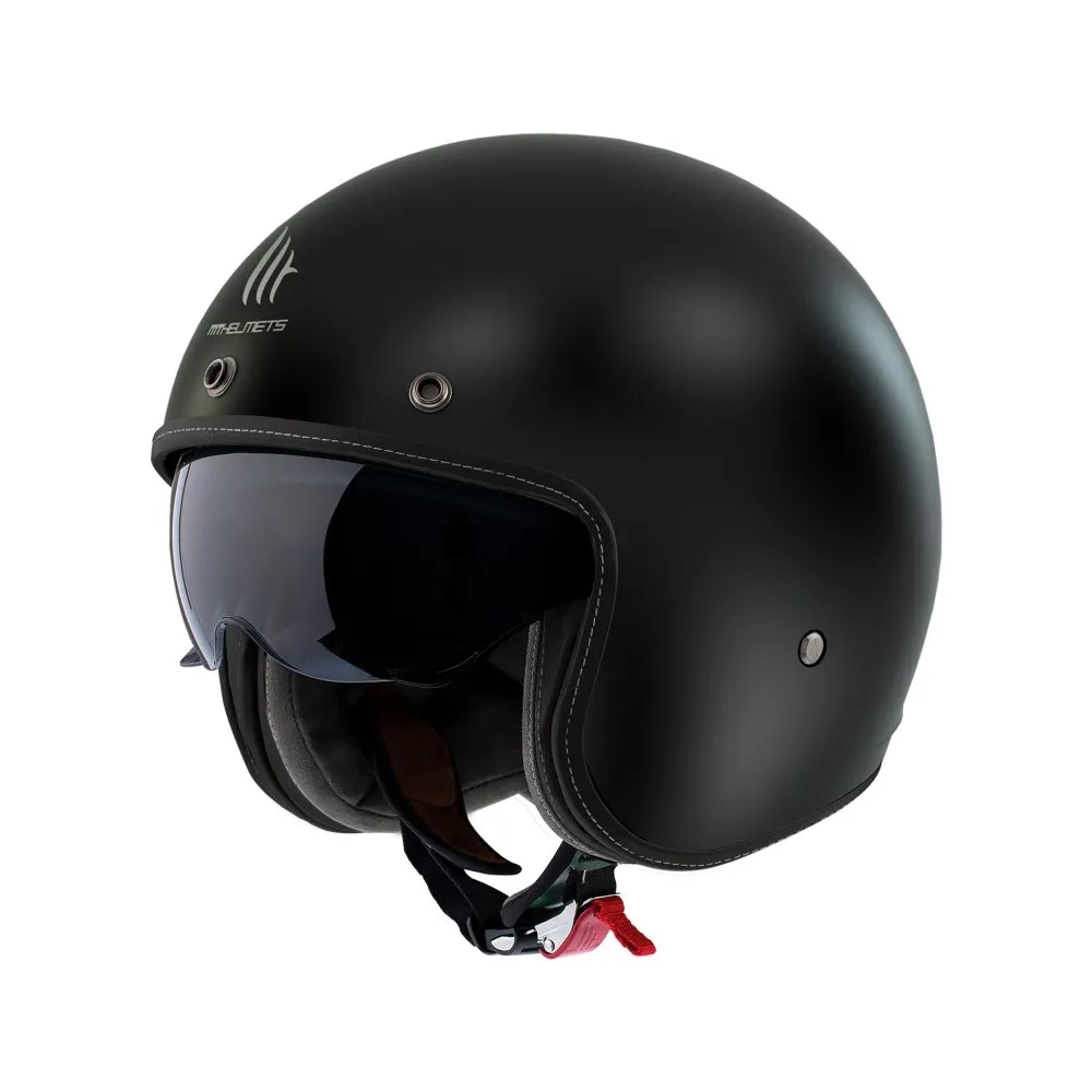 MT Le Mans 2 S Plain Helmet - Matt Black