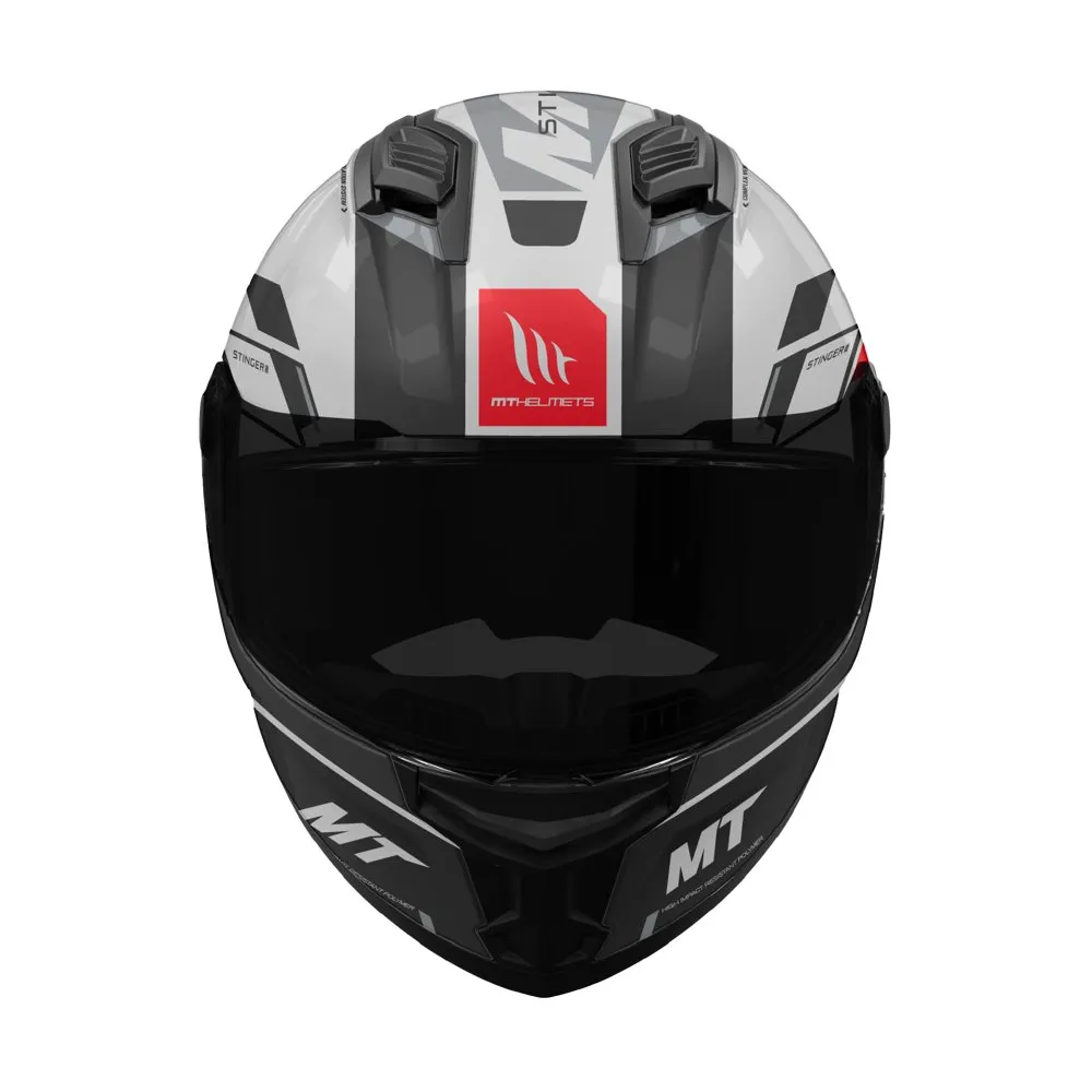 MT Stinger 2 Zivze Helmet - Black/White