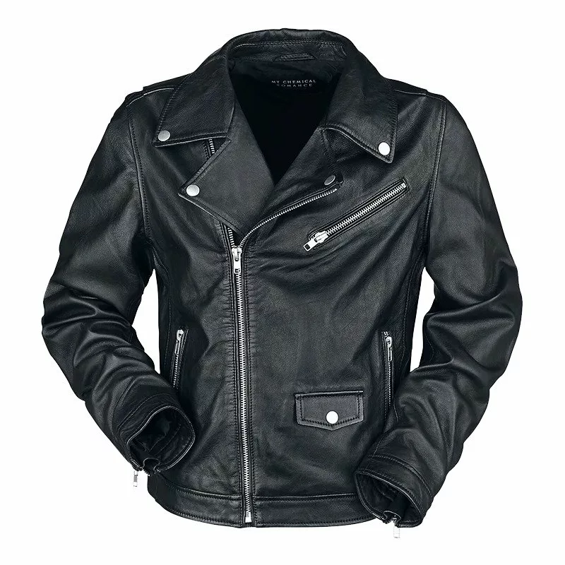 My Chemical Romance New Jersy Cross Leather Jacket | TLC