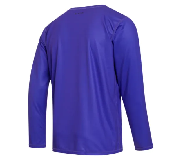 Mystic Boarding Mens Long Sleeve Rash Vest - Purple