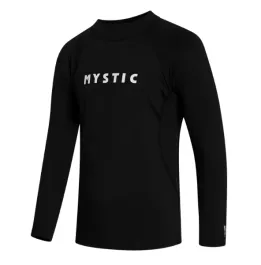 Mystic Star Mens Long Sleeve Rash Vest 2024 - Black