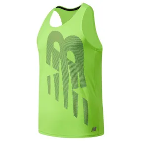 New Balance | PR Accelerate Singlet | Men's | Energy Lime